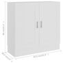 Book Cabinet White Image 7