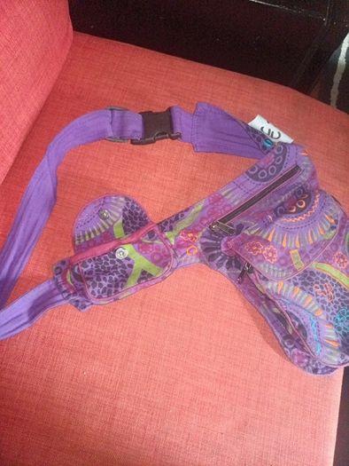 hippie festival waist bag