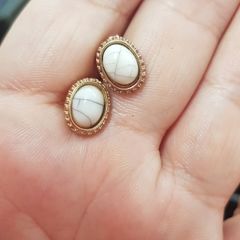 Small Stone Earrings