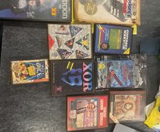 Vintage Commodore 64 (C64) Strategy, Quiz & Simulator Game Lot 9 Original Tapes & Boxes