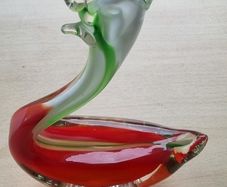 Venetian glass figurine of a rooster