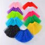 Children's blue,pink,yellow, tulle skirt one size Image 8