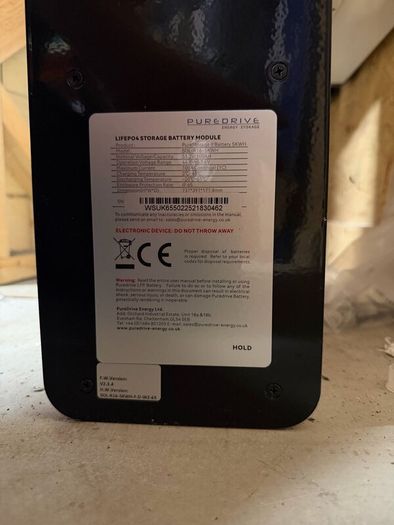 Puredrive Solar Battery