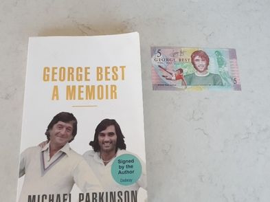 George Best 5 Pound Note And Book For Sale in Deans Grange, Dublin from ...