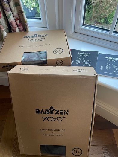 Yo Yo + 6 month buggy and newborn pack