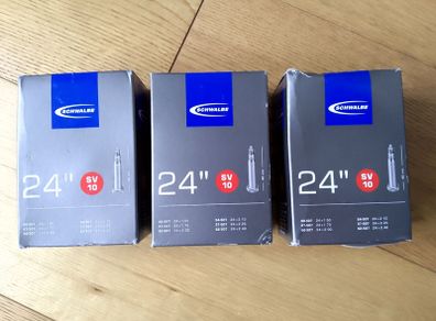 Bike Schwalbe inner tube 24" (3 tubes in total)