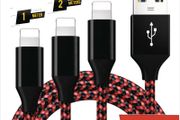 1M/2M/3M USB Cable For iPhone 7 8 12 13 X 11 Pro Long Charger Charging Fast Lead 1m 2m 3M