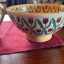 Nicholas MosseRed tulip set of two vintage items . A  7 and a half inch cylinder jug and a 9 inch diameter bowl. Can sell separately also Image 7