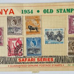 Stamps: 1954 - Kenya, Uganda, Tanganika (KUT) safari Series
