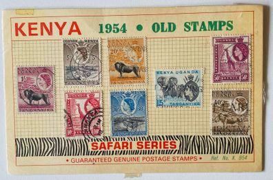 Stamps: 1954 - Kenya, Uganda, Tanganika (KUT) safari Series