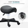 Adjustable Rolling Saddle Stool Image 5