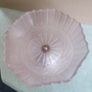 Bonbon Or Pastry Pink Glass  Bowl On Stand. Image 7