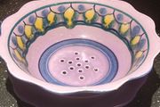Vintage Dutch Gouda Ceramic Berry Bowl
