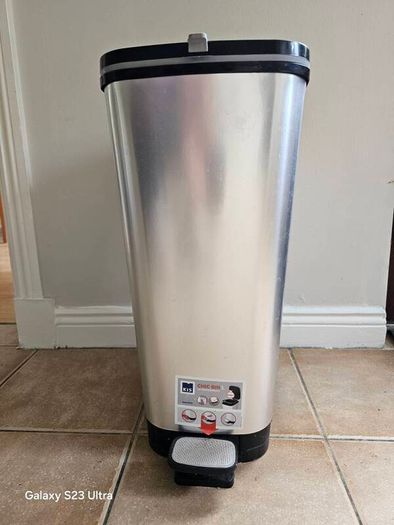 kitchen stainless steel bin
