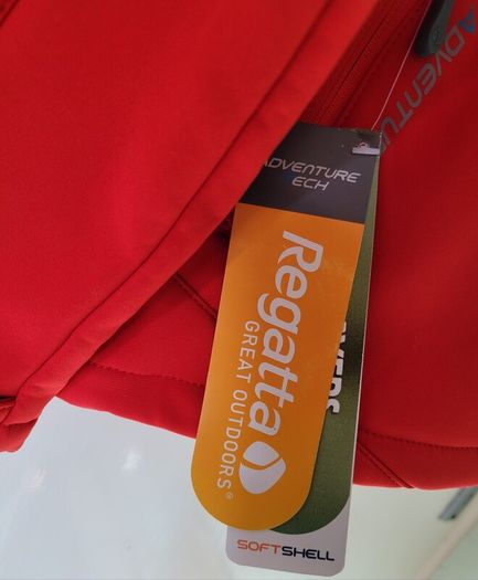 Brand new Regatta Kira Hibiscus softshell fleece jacket - Size 20