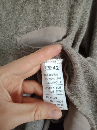 Peruzzi wool jumper blouse size 14