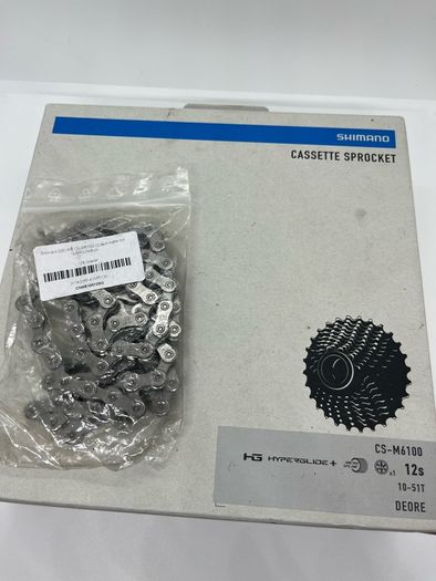 shimano deore 12sp cassette and chain NEW