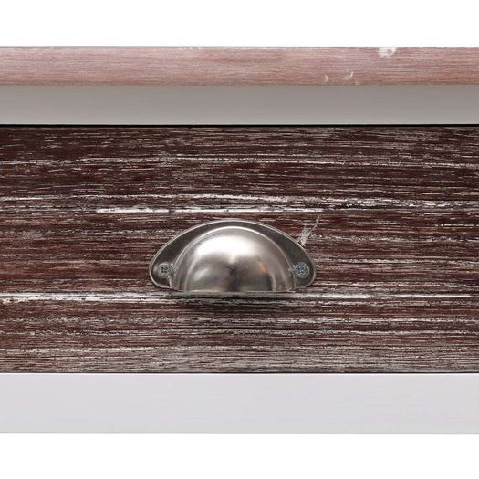 Console Table Brown 90x30x77 cm Wood