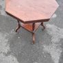 Edwardian table with a brilliant octagonal table top Image 8