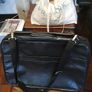 Nescafe shoulder cross bag. Travelling bag with suit case. Image 3