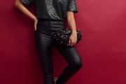 Brand New with tags Next Size UK6 (Eur34) Black Coated Ponte Next Trousers