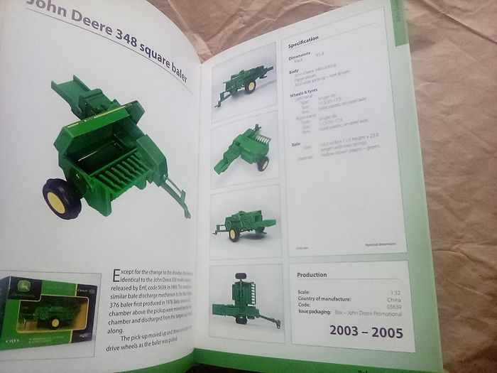 Pocket Guide to Britains Farm Model Balers & Combines 1967-2007