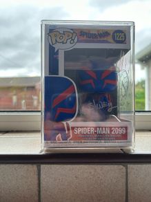 funko pop Spider-Man 2099 with autograph