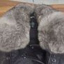 Topshop faux leather ladies biker jacket (free postage) Image 7