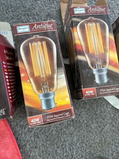 Tungsten bulbs
