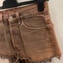 LEVIS Vintage Reworked Denim Shorts! Image 8