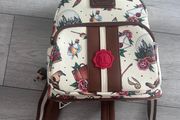 Loungefly Harry Potter Tattoo Art Cream Color Womens Double Strap Shoulder Bag