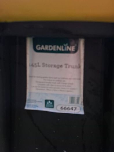 Garden storage box 145 litre