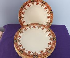 7 Arklow  Soup Plates. Pattern No. 812