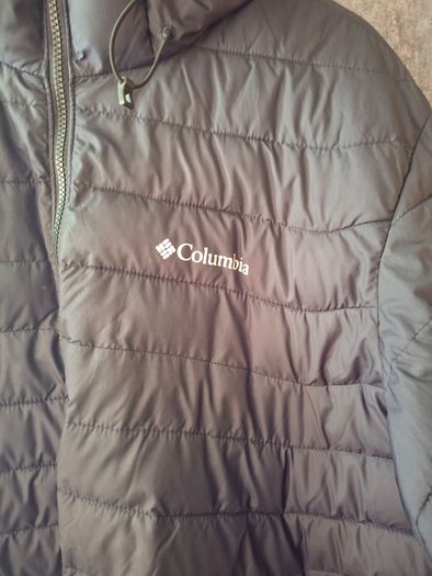 Columbia Mens Powder Lite Hoody Jacket - Black XL As New