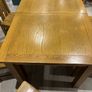 140cm-180cm Oak Extendable Dining Table Image 3