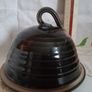 Studio pottery Cheese Dome, pottery butter dish Image 8
