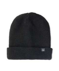 Outerknown OK Knit Beanie Pitch Black BNWT