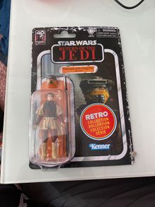 star wars  retro Leia carded figure