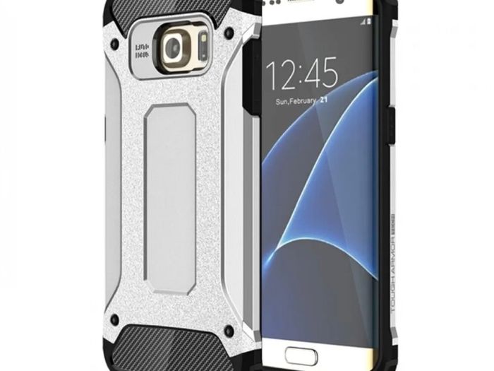 Hybrid Armour Case Samsung Galaxy S6 S7 EDGE S8 S9 S10 Plus Note 8 9 Back Cover