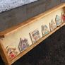 Rustic Whimsical Town Floating Shelf Image 2