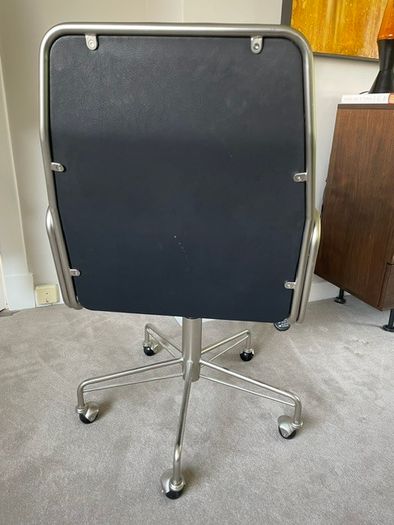 CB2 Ad Black Executive Office Chair / Desk Chair