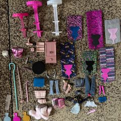 (OPEN TO OFFERS)clothing, stands, and accessories from the L.O.L. Surprise! O.M.G.