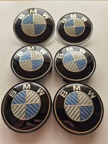 Set of BMW caps/badges (E Series) FREE POST