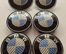 Set of BMW caps/badges (E Series) FREE POST