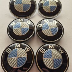 Set of BMW caps/badges (E Series) FREE POST