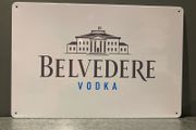 Belvedere Vodka Tin Metal Sign