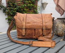 ONA Brixton Leather Camera & Laptop Messenger Bag