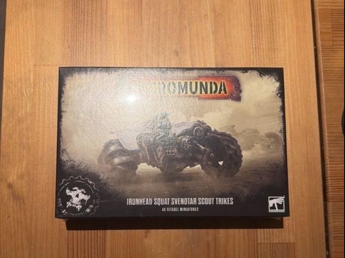 Necromunda Ironhead Squats Svenotar Scout Trikes