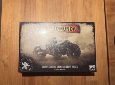 Necromunda Ironhead Squats Svenotar Scout Trikes