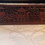 19th Century Chinese Teak Carved Ornate Panel Image 2